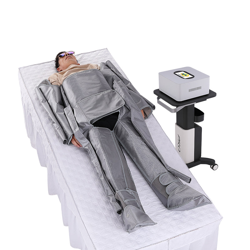 KMSLASER 24 air bags blood circulation massage pressotherapy machines physiotherapy device compression massage device