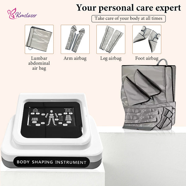 Kmslaser direct 36 air bag 3D air pressure body slimming machine pressotherapy device