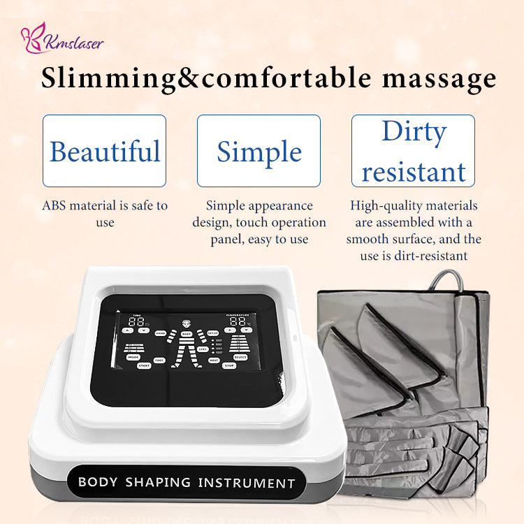 Kmslaser direct 36 air bag 3D air pressure body slimming machine pressotherapy device