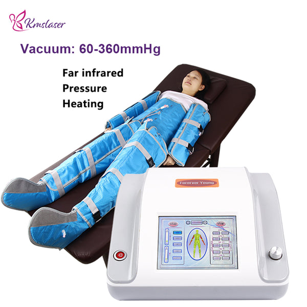 Professional Pressotherapy Lymphatic Drainage 360mmHg air pressure Suit Infrared Therapy Weight Loss Machine