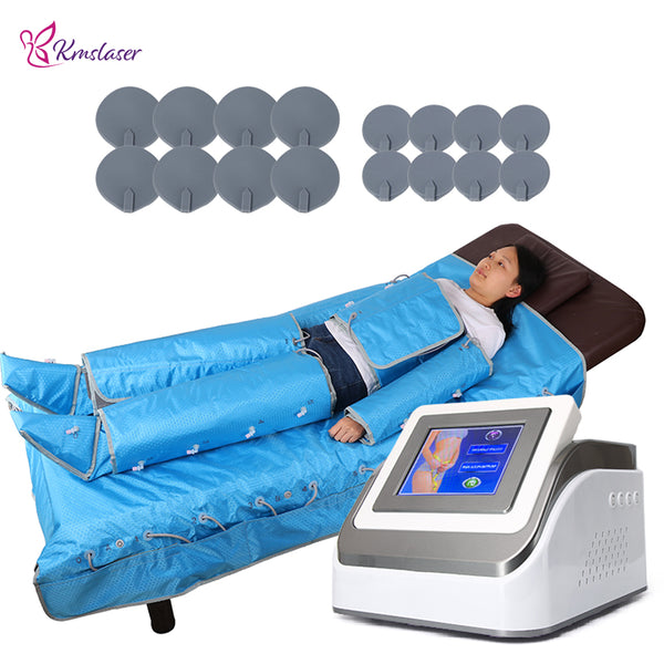 3in1 Air pressure Pressotherapy Lymphatic Drainage Electrostimulation Machine