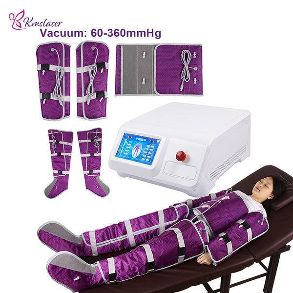 360mmHg air pressure Infrared Lymph Drainage Suit Detox maquina presoterapia Machine Pressotherapy Lymphatic Drainage Massage Pressotherapy Machine