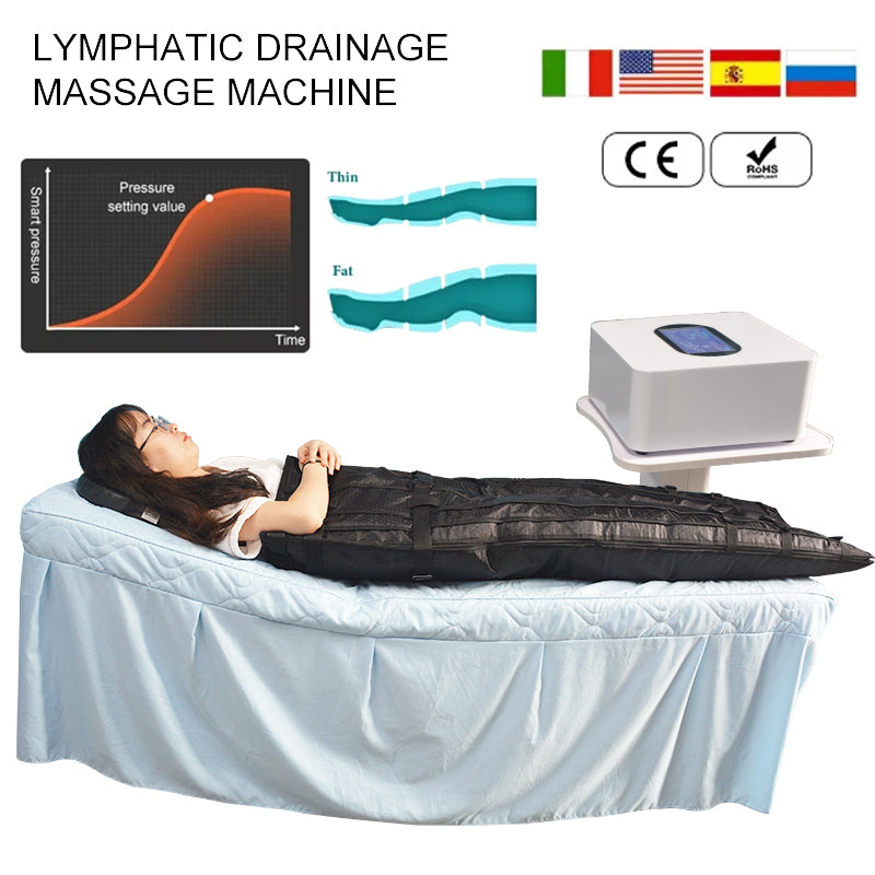 Presoterapia Lymph Drainage Kit Pressoterapia Machine Pressotherapy drenaggio linfatico