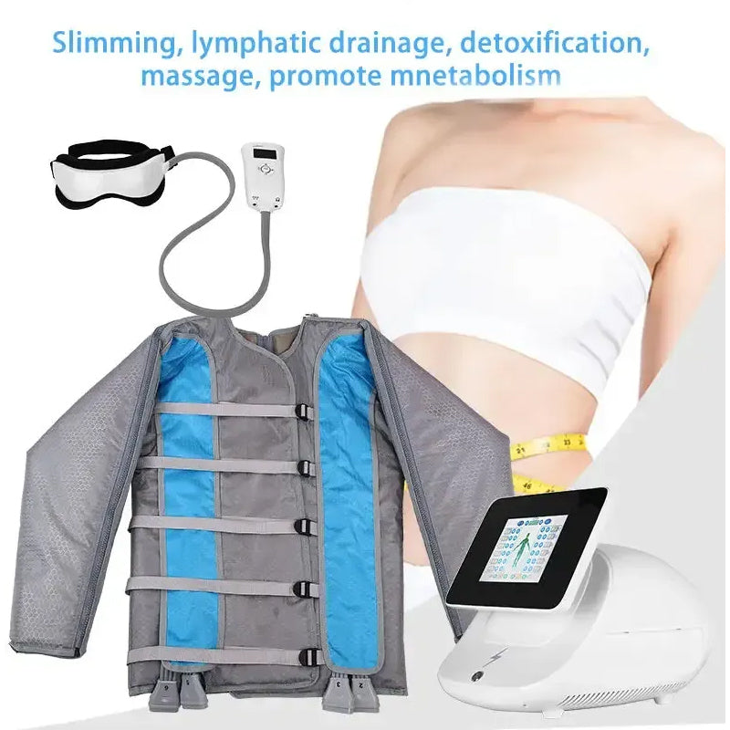 Pressotherapy body contouring machines drenagem corporal aparelho de drenagem linftica lymphatic drainage massage machine