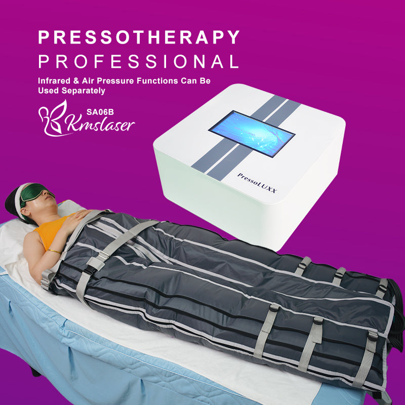 New 16 airbags Pressotherapy machine presoterapia botas Pressotherapie para adelgazar Kmslaser