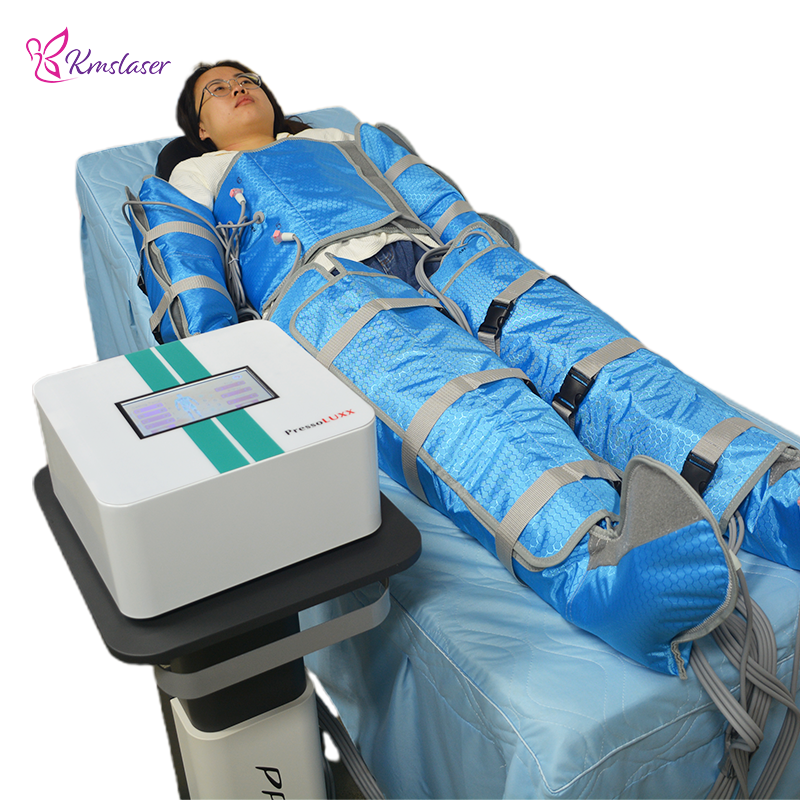 Máquina de terapia infrarroja con traje de presión de aire y drenaje linfático Pressluxx de KMSLASER